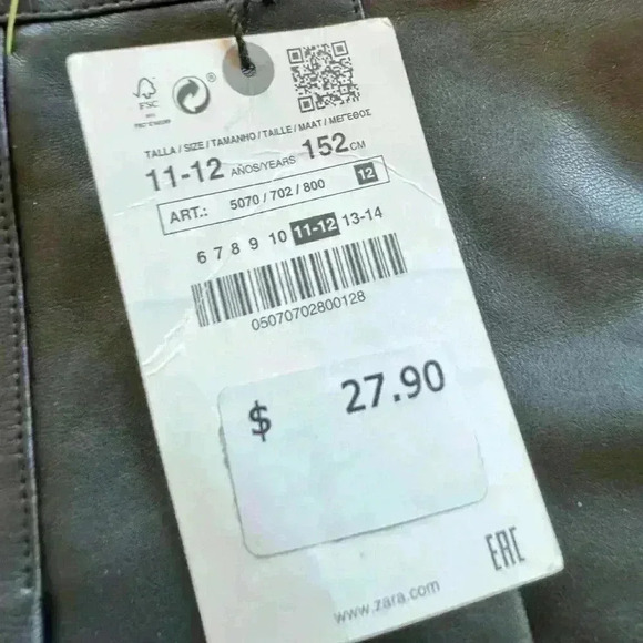 NWT Hollister Pleated Skirt size 11/12 - Picture 4 of 4